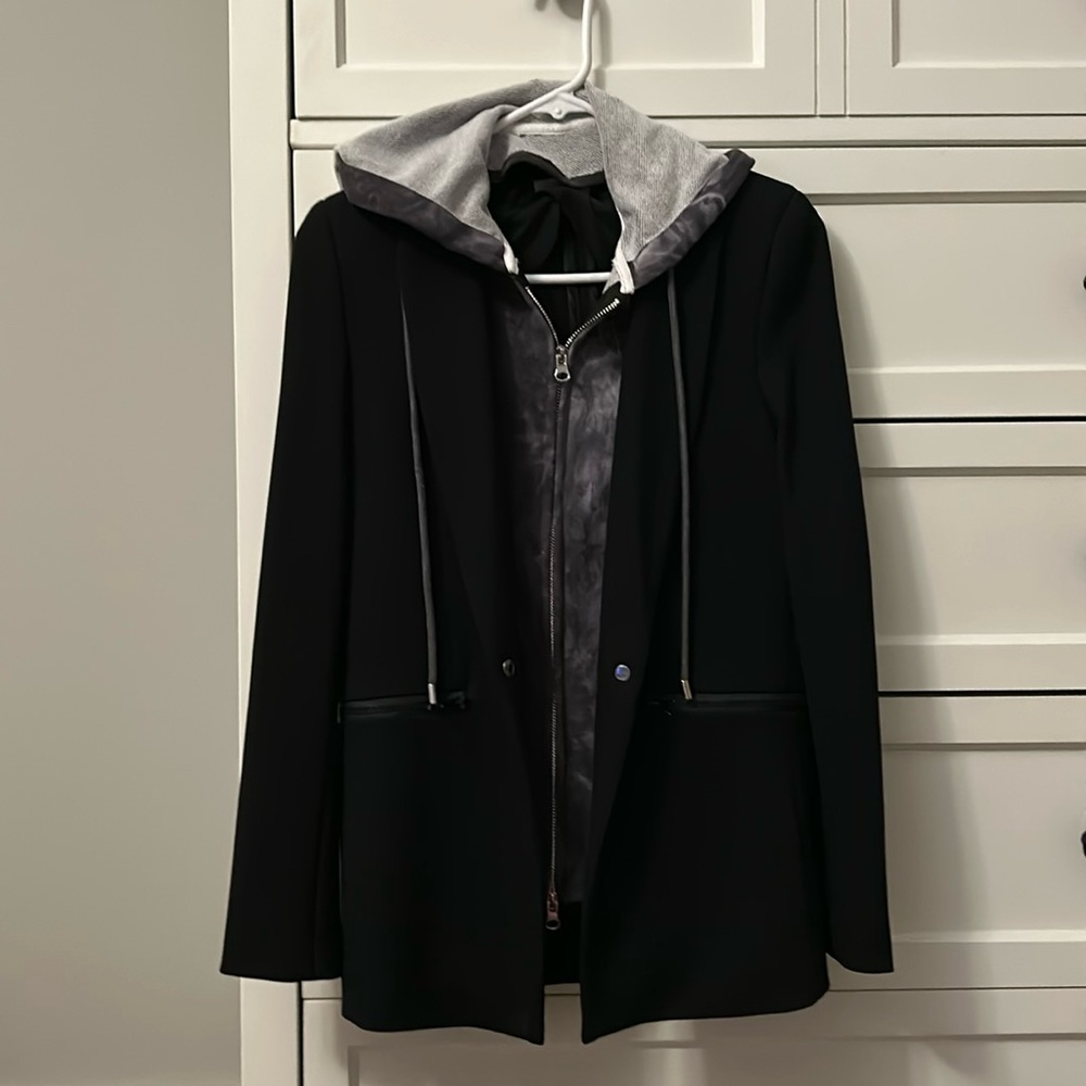Jamison blazer with tie-dye sweatshirt hoodie (size xs)